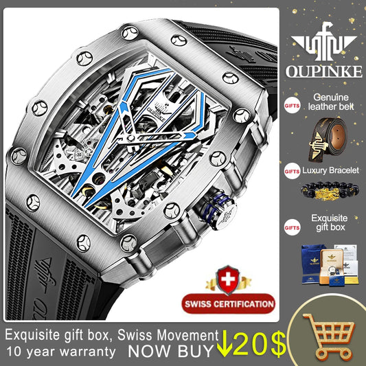 Top Brand Luxury Men Mechanical Automatic Watches Waterproof