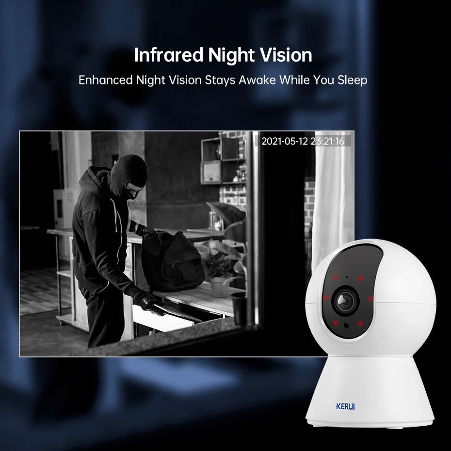 Smart Mini WiFi IP Camera Indoor Wireless Security Home