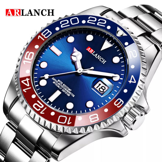 Hot Sell Men  Watch Sport  Top Brand Waterproof Full Steel Quartz