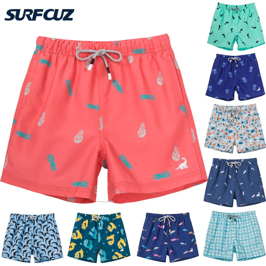 Boys Swim Shorts Quick Dry Beachwear