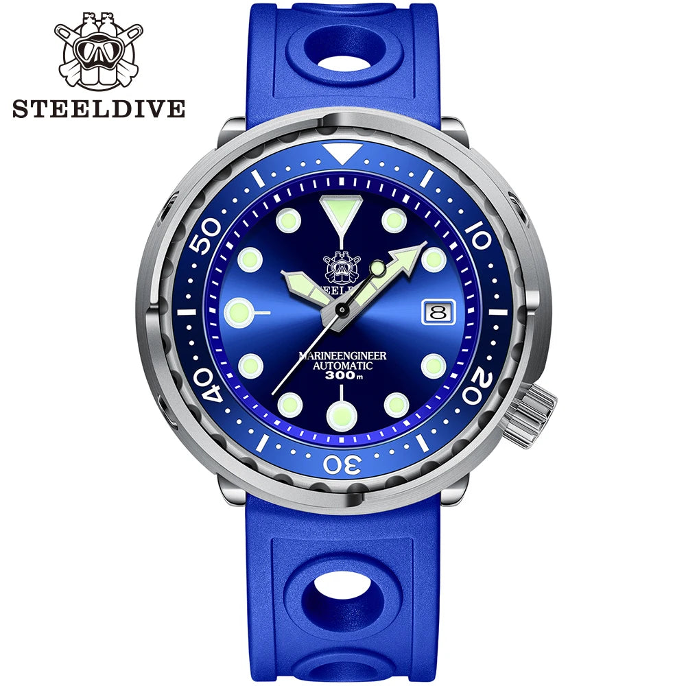 Big Size Men Watch Automatic Tuna Can Diver Watch