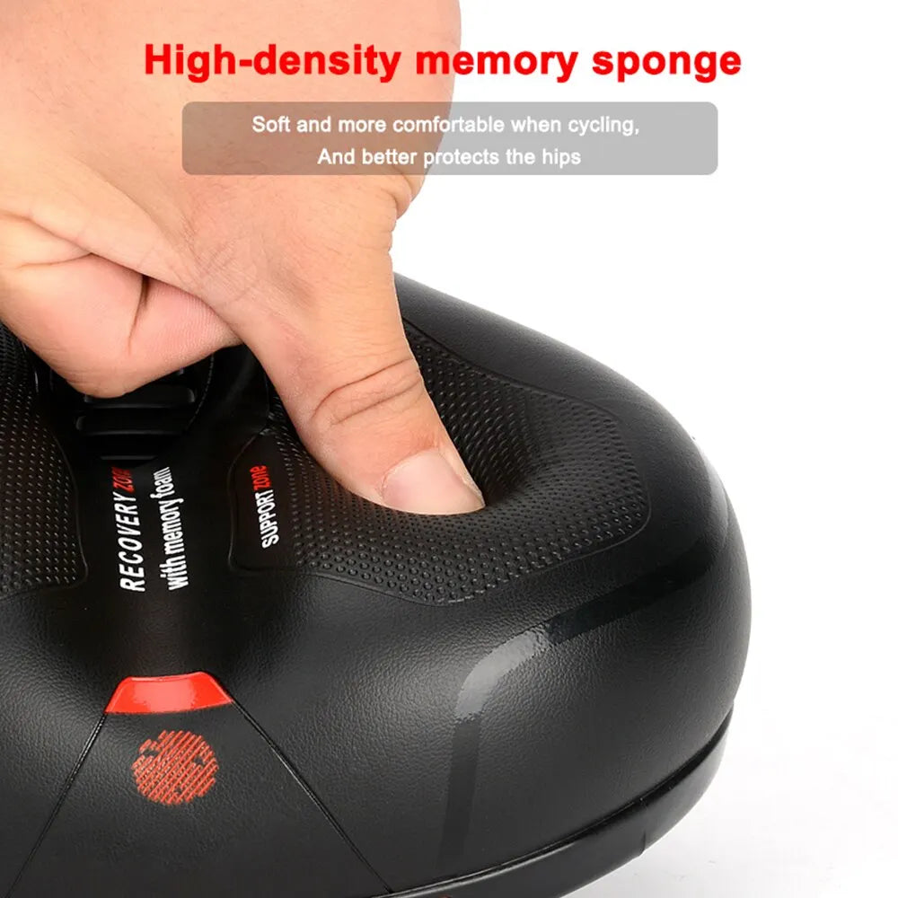 Hollow Breathable Bicycle Saddle Men Women  Shock Absorbing Comfortable