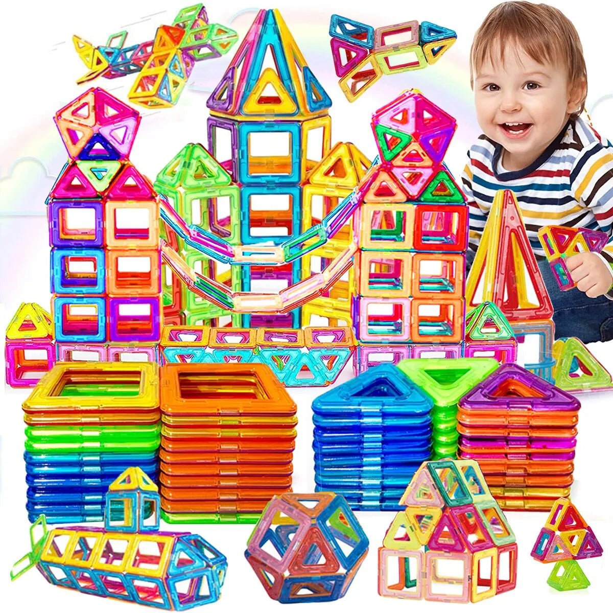 Magnetic Building Blocks Big Size and Mini Size