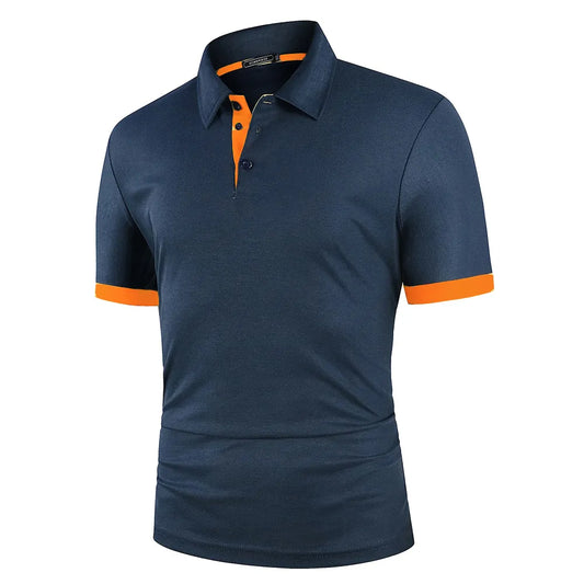 Men Polo Men Shirt Short Sleeve Summer Street wear