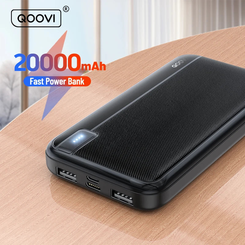 Power Bank External Large Battery Fast Charging For iPhone 15  Samsung