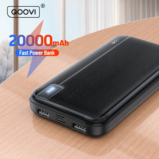 Power Bank External Large Battery Fast Charging For iPhone 15  Samsung