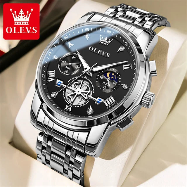 Waterproof Luminous Quartz Wrist Watch for Men Luxury Brand