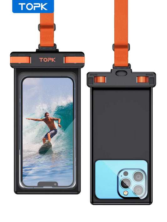 Waterproof Phone Case Compatible for Mobile Phone Up to 7.0 inch