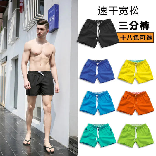 Brand Pocket Quick Dry Swimming Shorts For Men