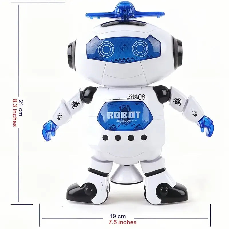 Kids Robot Rotating Dance Toys