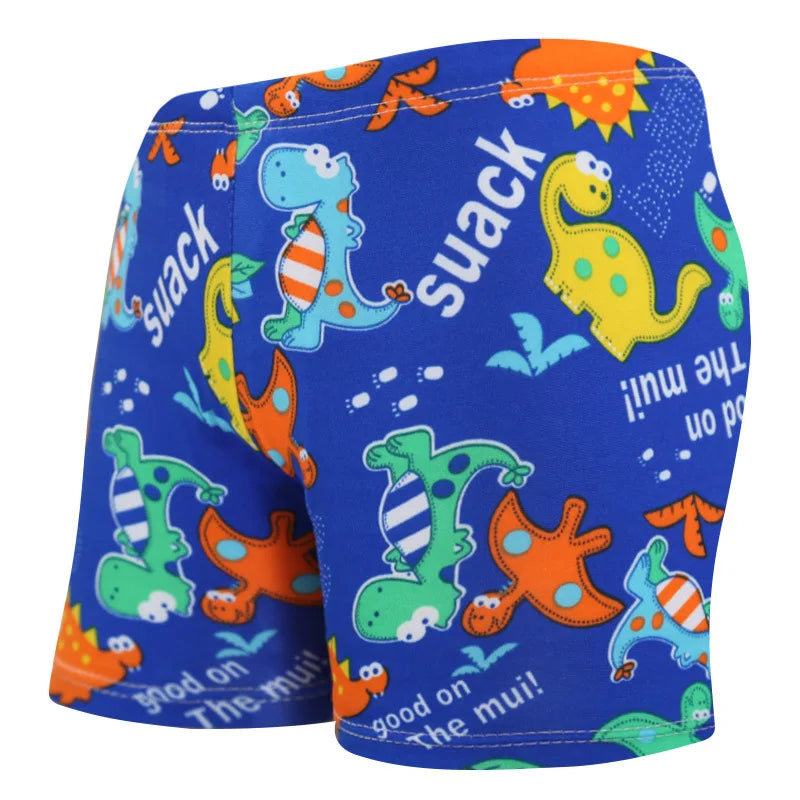 Kids Cartoon Print Swimwear