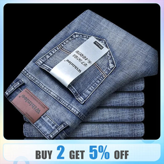 New Business Men's Jeans Casual Straight