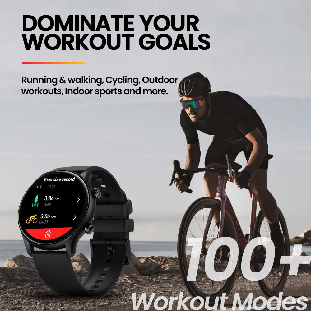 New 3 Plus Voice Calling Fitness Tracking Smartwatch for Men and Ladies