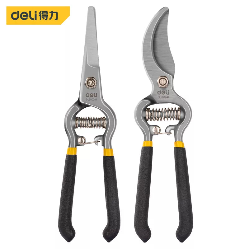 2Pcs/set Hand Tools Garden Pruner Shears