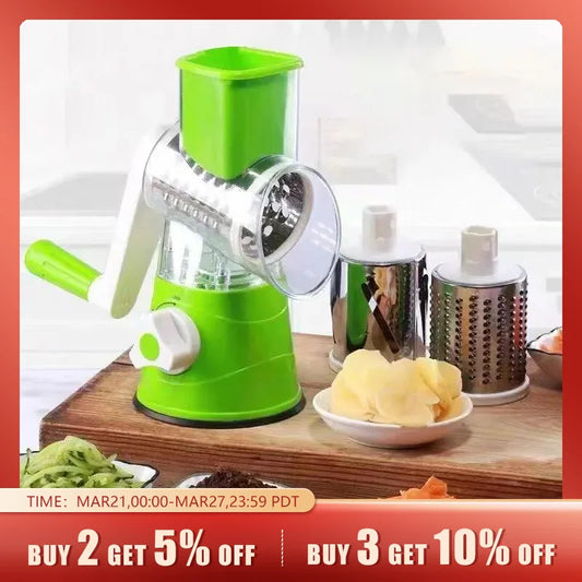 Multi functional Roller Vegetable Cutter