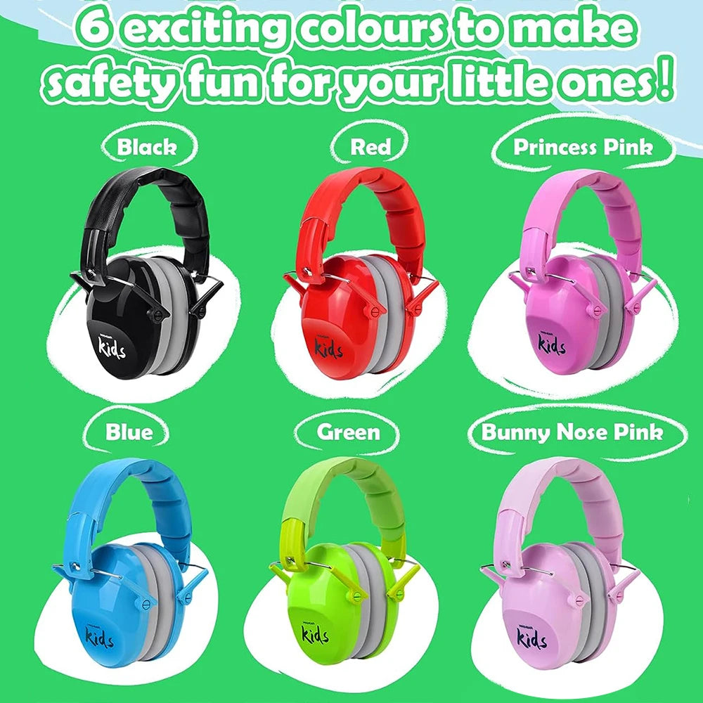 Baby Ear Defenders Noise Reduction Earmuff For Autism Children Toddlers Reading Sleeping