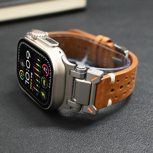 Genuine Leather Band for Apple Watch Ultra 2