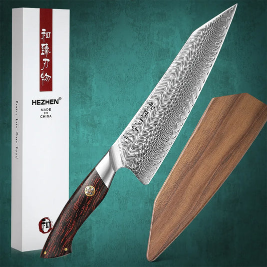 73 Layers Damascus Steel Kitchen Knife