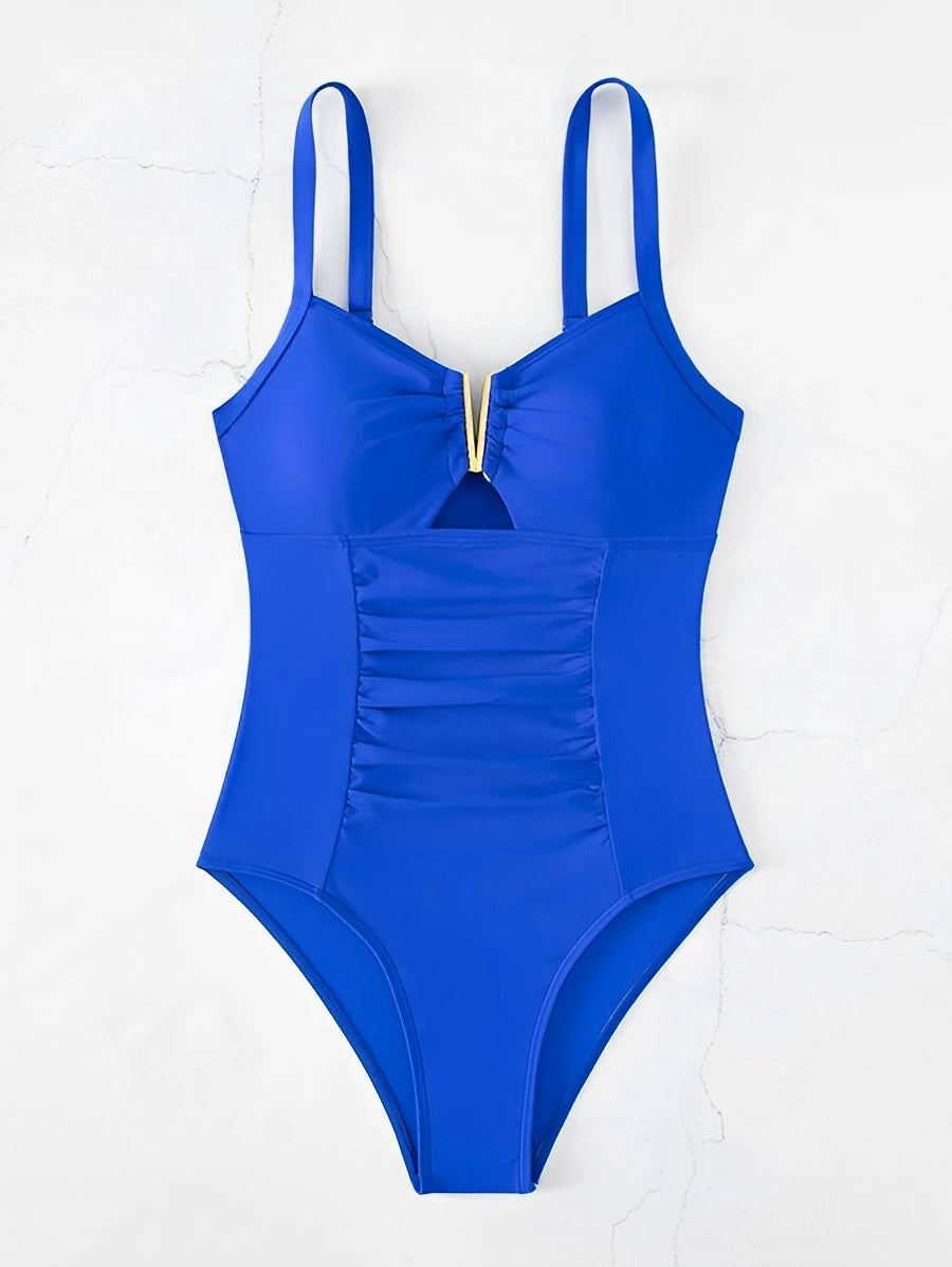 2024  One Piece Swimwear Women Sexy Beachwear