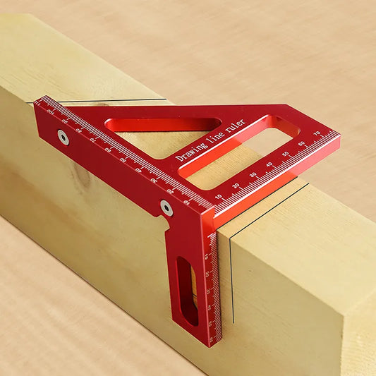 Woodworking Square Protractor Aluminum