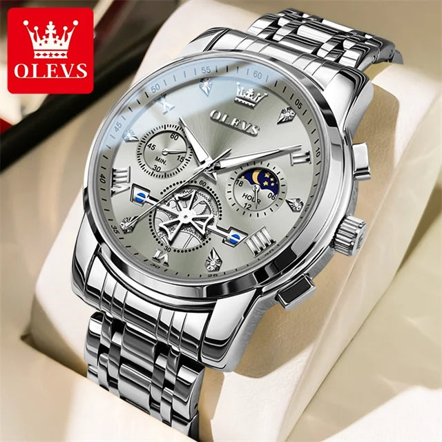 Waterproof Luminous Quartz Wrist Watch for Men Luxury Brand