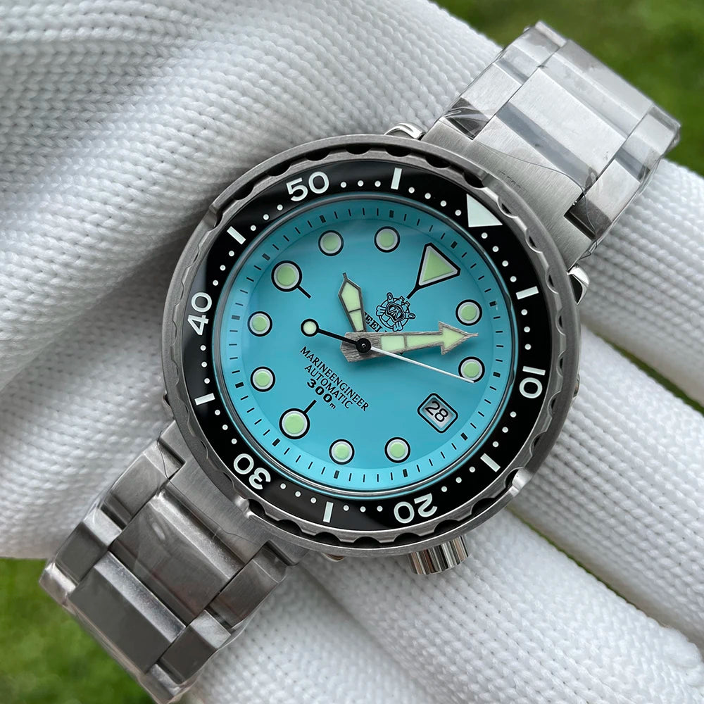 Big Size Men Watch Automatic Tuna Can Diver Watch