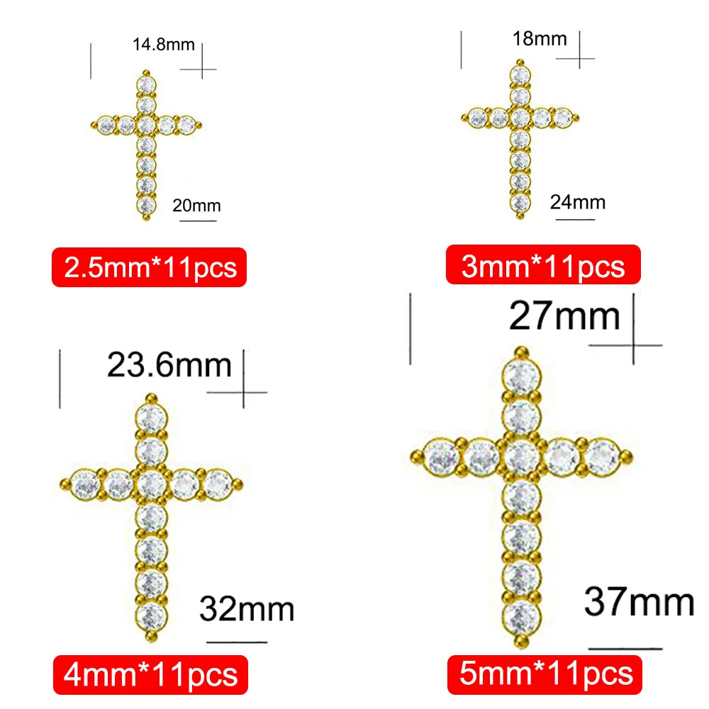 Cross Necklace G R A Certified S 925 Silver Jesus Pendant Neck Chain for Women