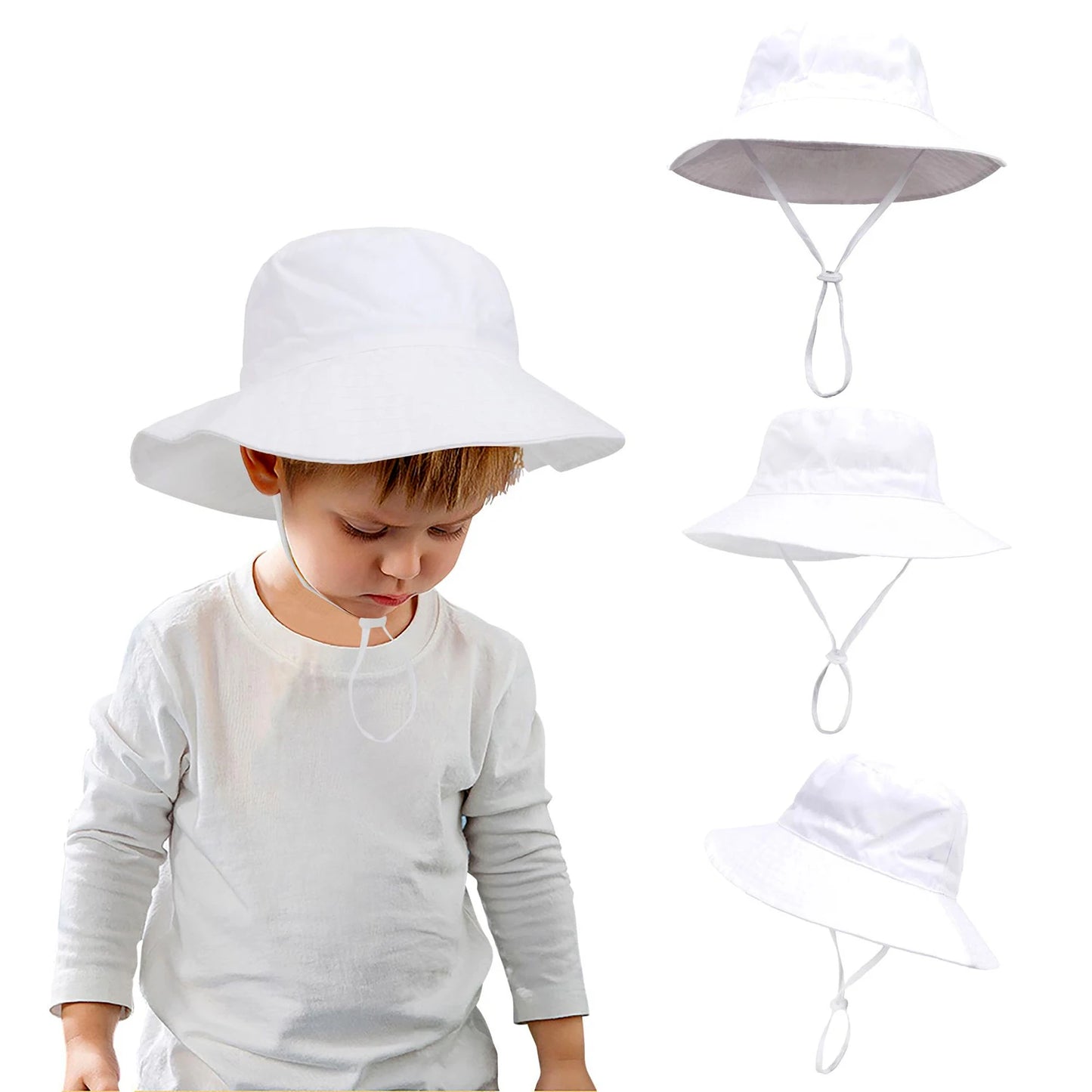 XS,M,L Summer Baby Sun Hat UV Protection