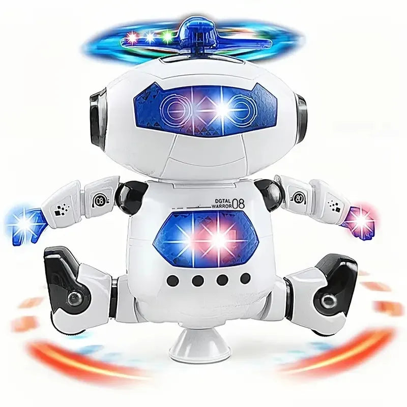 Kids Robot Rotating Dance Toys