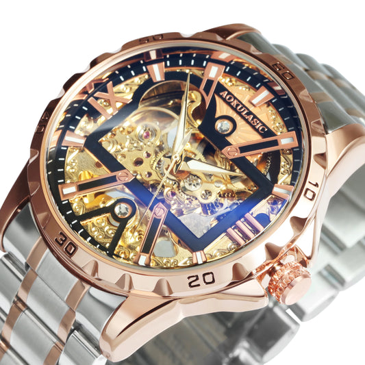 Mechanical Skeleton Automatic Watch for Men