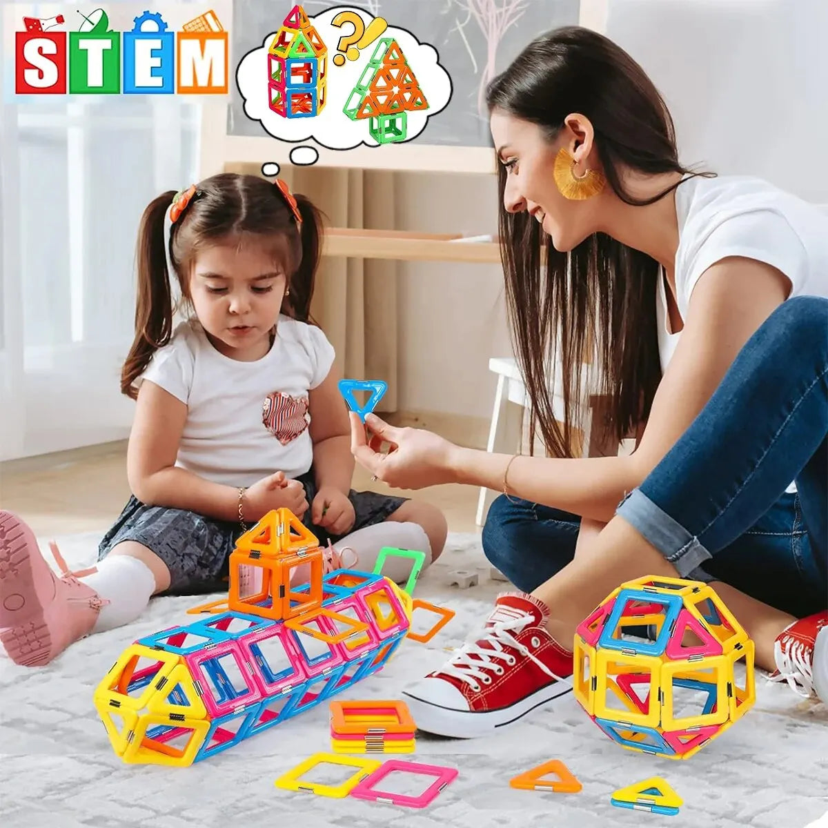 Strong Magnetic Building Blocks Big Size