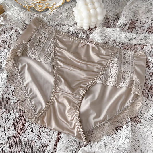 New High End Satin Underwear for Women