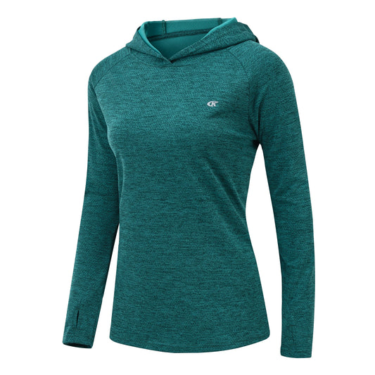 Women's  Long Sleeve Running Hoodie Sports Pullover