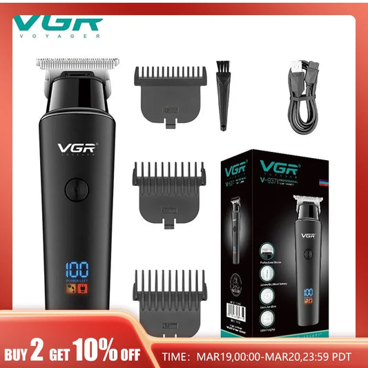 Professional Electric Trimmers Cordless Hair Clipper