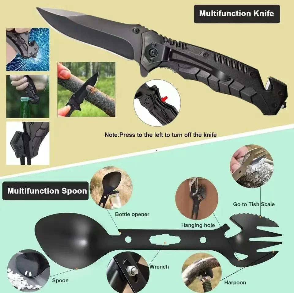 Outdoor Camping Survival Equipment Wilderness Exploration