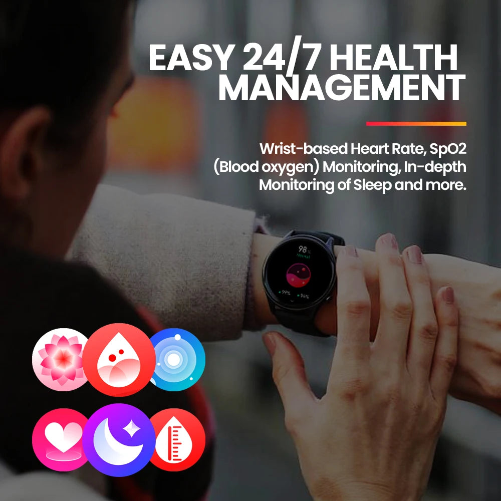 New 3 Plus Voice Calling Fitness Tracking Smartwatch for Men and Ladies