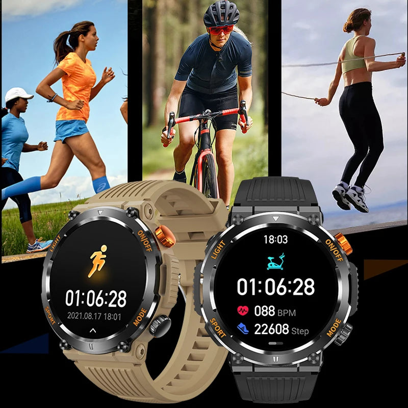 Men's Smart Watch  360  Touch Screen Sports Waterproof