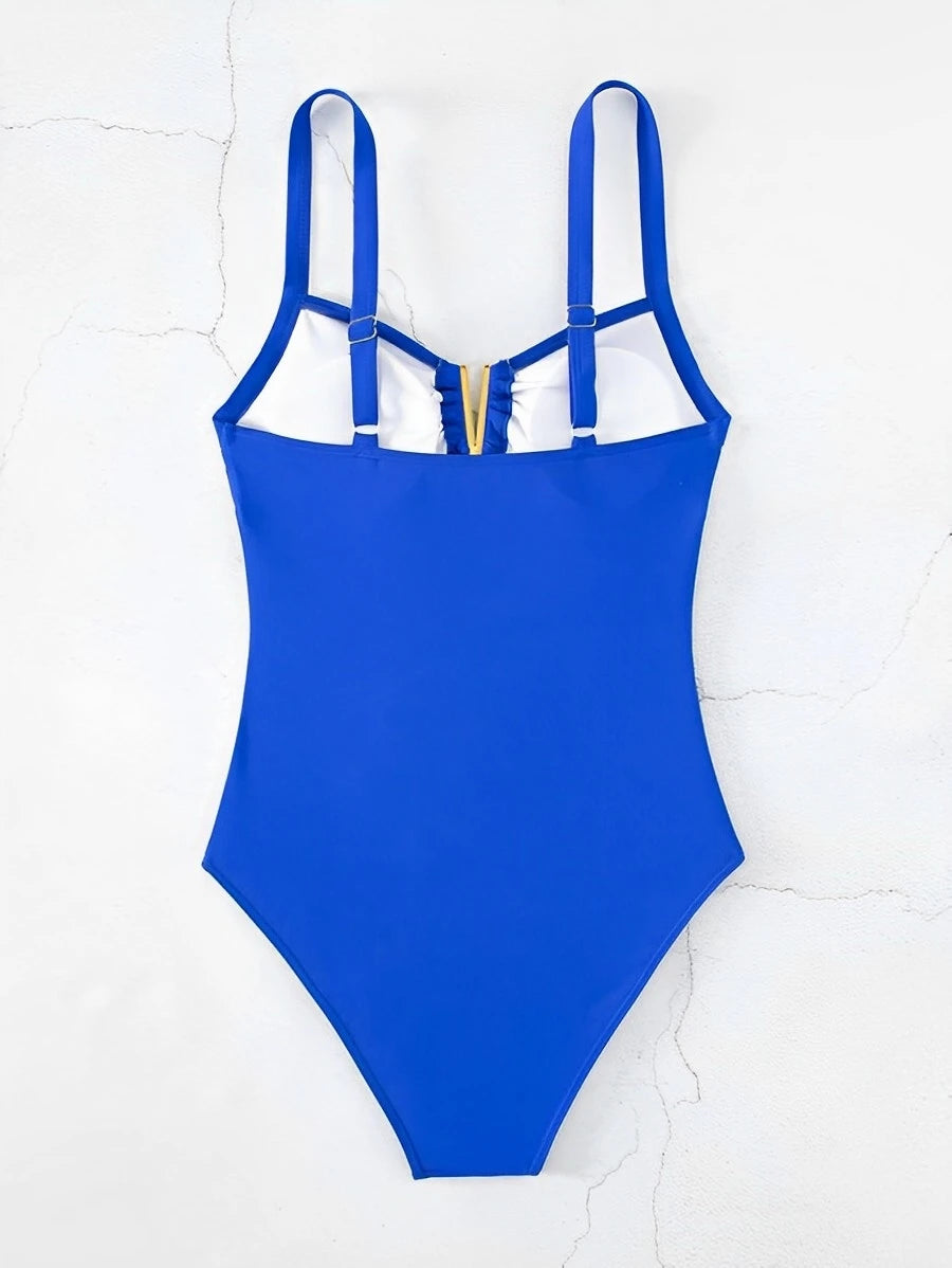 2024  One Piece Swimwear Women Sexy Beachwear