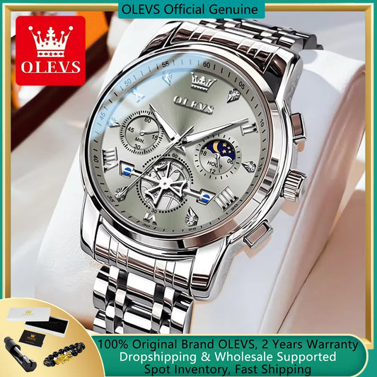 Waterproof Luminous Quartz Wrist Watch for Men Luxury Brand