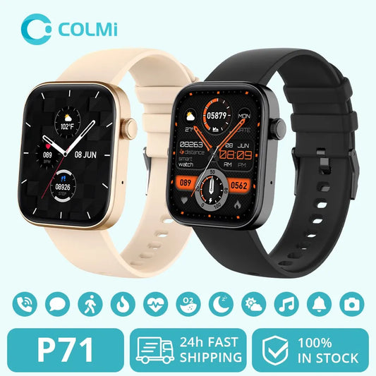 Waterproof Smart Notifications Voice Assistant Smart Watch Women