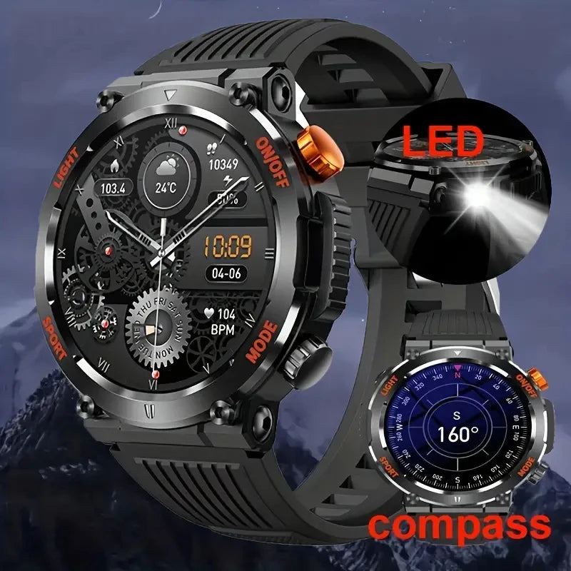 Men's Smart Watch  360  Touch Screen Sports Waterproof