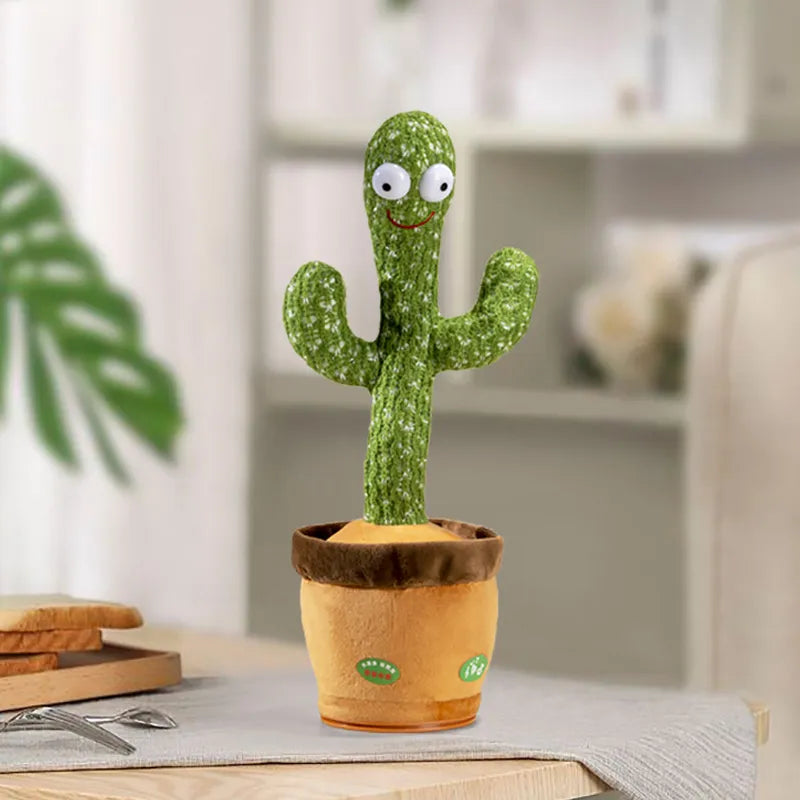 Dancing Cactus Repeat Talking Toy