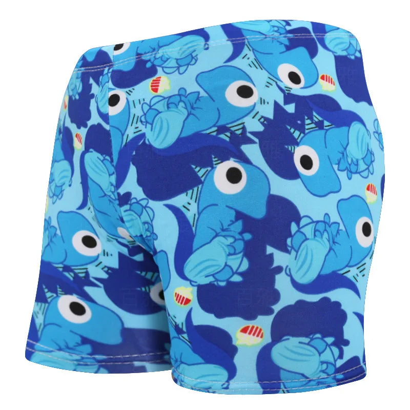 Kids Cartoon Print Swimwear