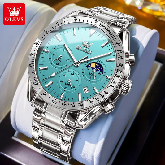 Original Luxury Brand Watch Men 2024 NEW Multi functional