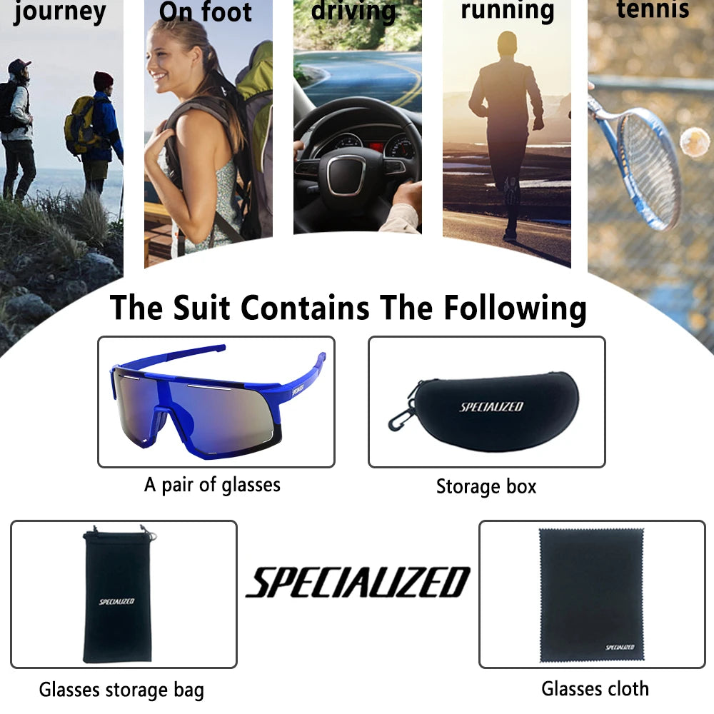 Cycling Sunglasses Men Mountain Bike Road