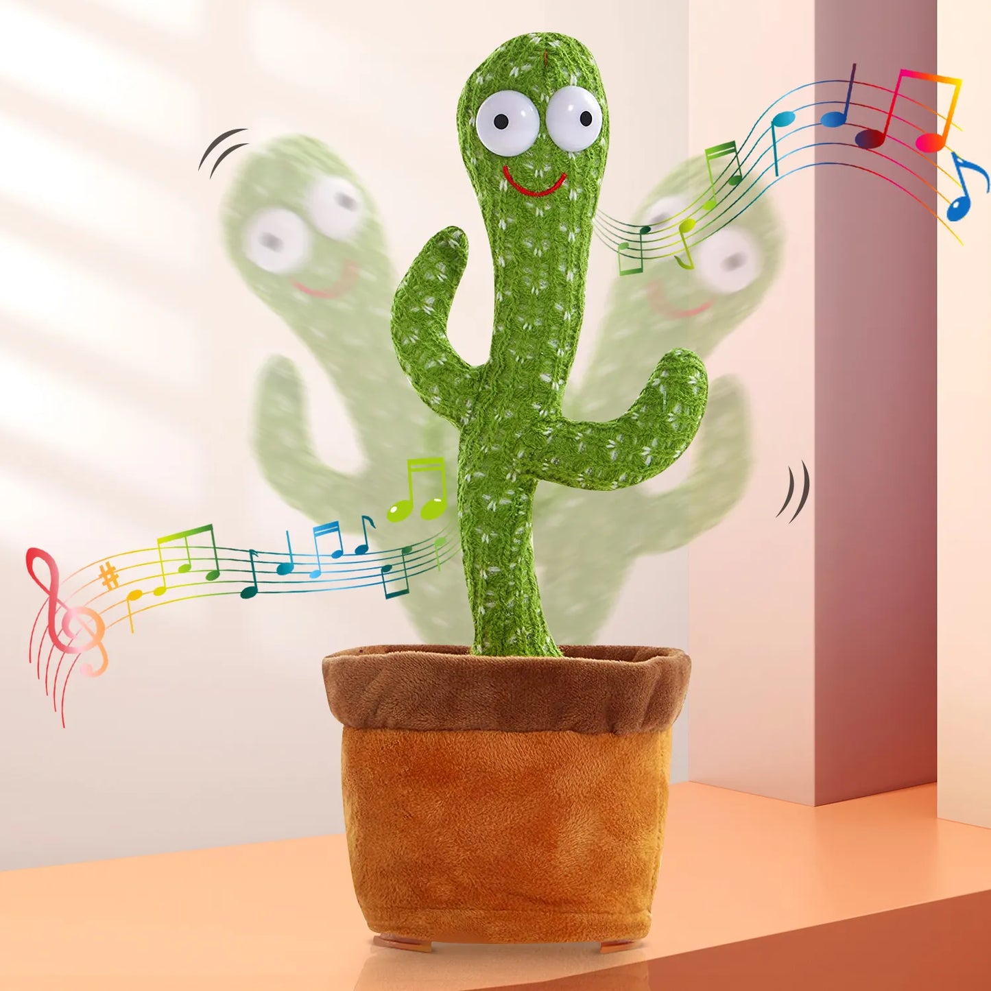 Dancing Cactus Repeat Talking Toy