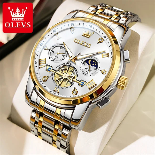 Waterproof Luminous Quartz Wrist Watch for Men Luxury Brand