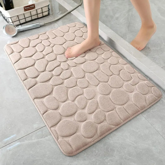 Mat Non-slip Carpets Cobblestone Bathroom