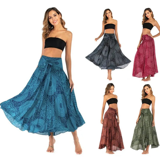 Fashion Summer Long Skirts Women