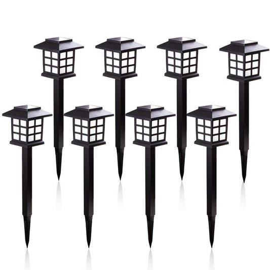 Led Solar Pathway Lights Waterproof Outdoor Solar Lamp for Garden/Landscape/Yard/Patio/Driveway/Walkway Lighting - mannisgreatdeals